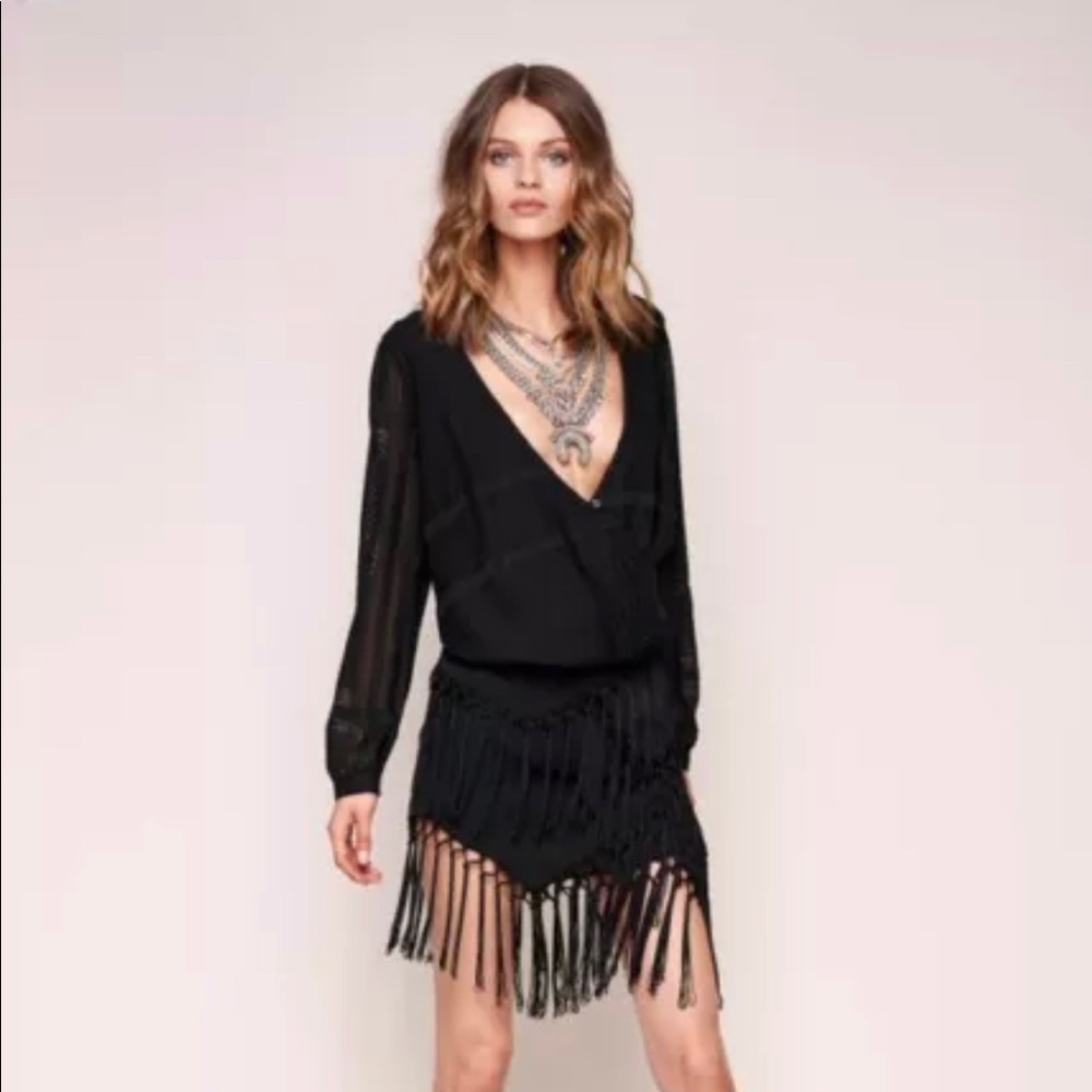 SOLD The Jetset Diaries Casablanca Wrap Shirt